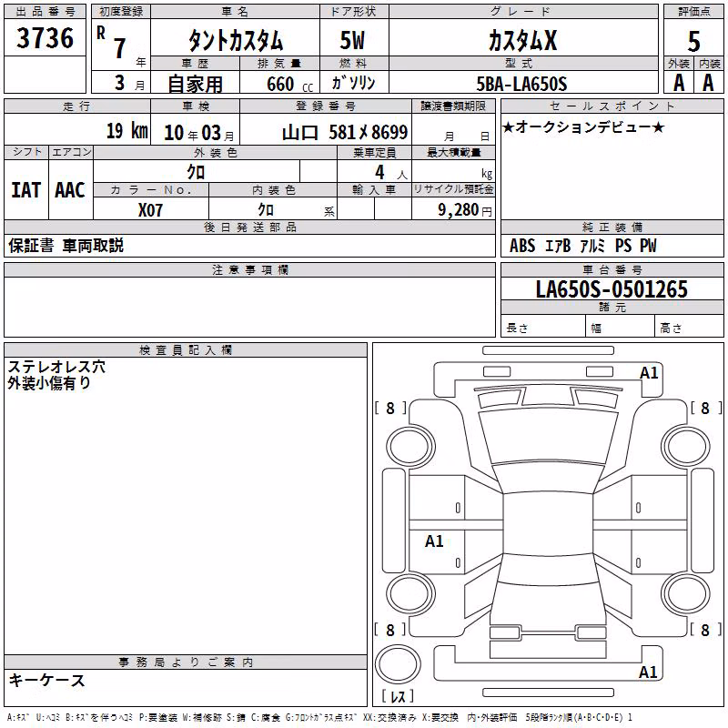 DAIHATSU TANTO