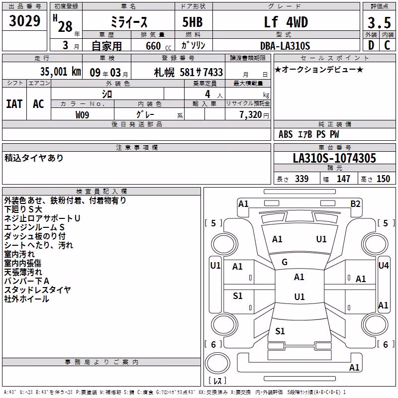 DAIHATSU MIRA E:S