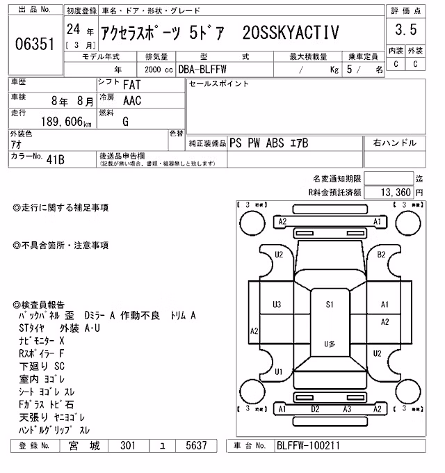 MAZDA AXELA