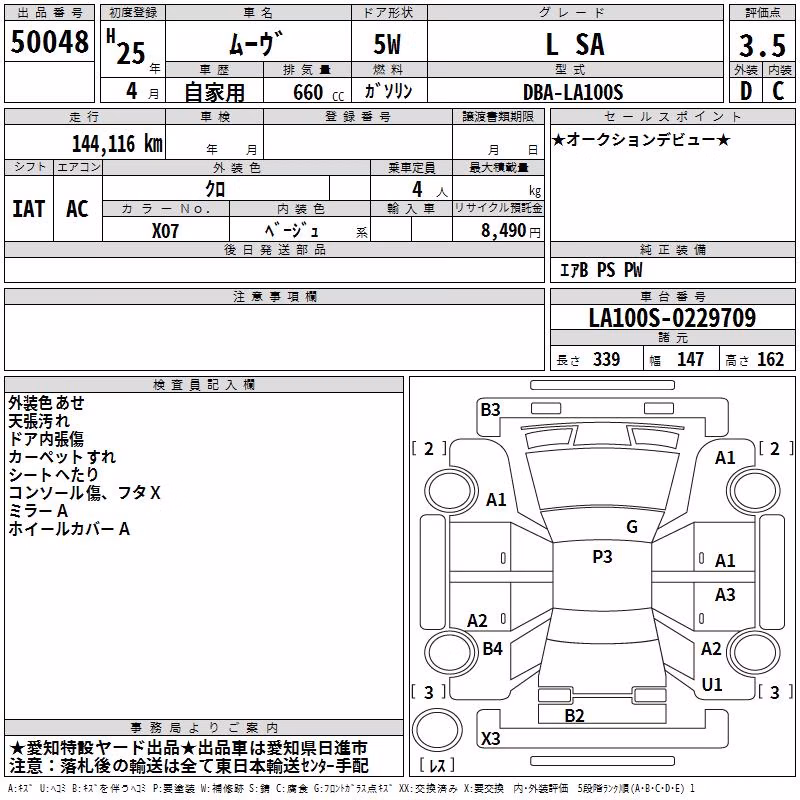 DAIHATSU MOVE
