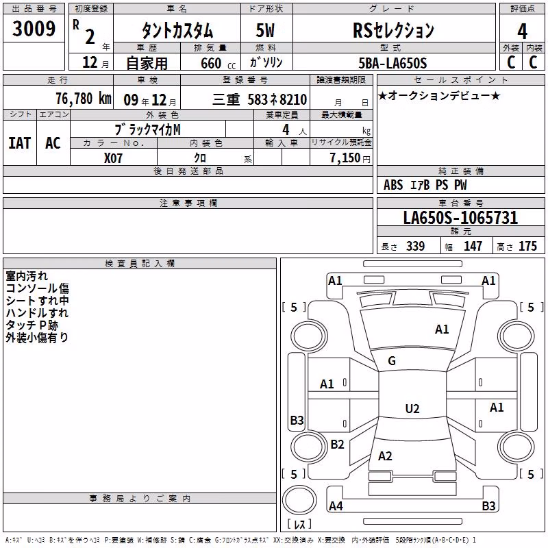 DAIHATSU TANTO