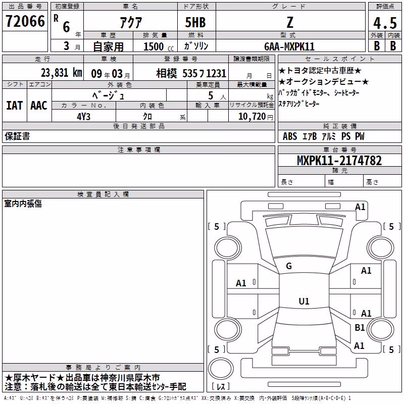 TOYOTA AQUA