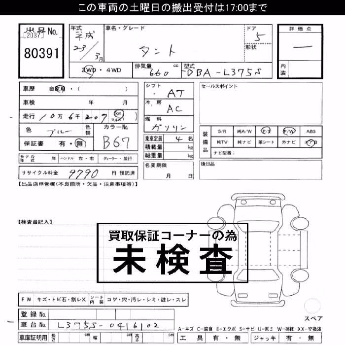 DAIHATSU TANTO