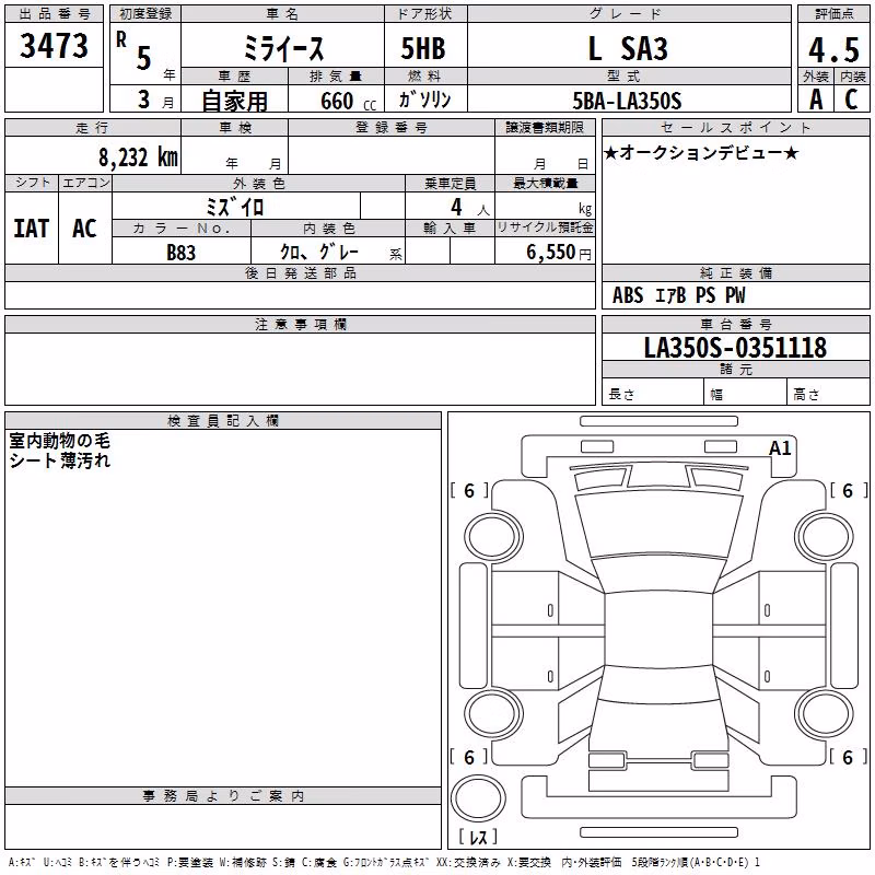 DAIHATSU MIRA E:S