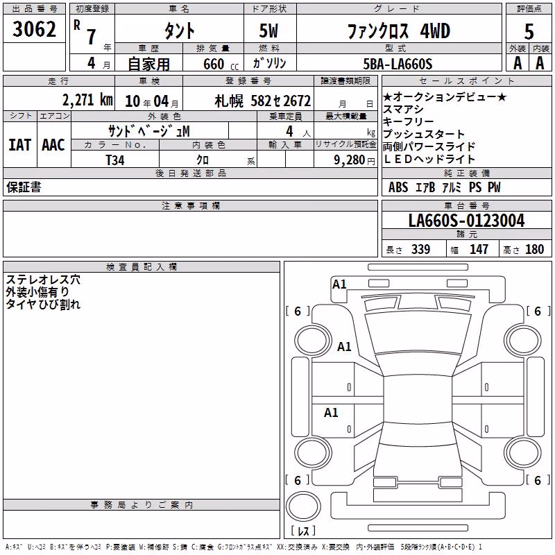 DAIHATSU TANTO