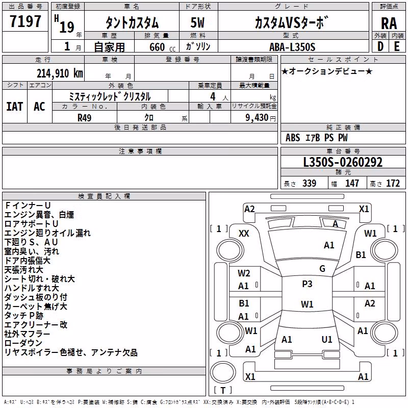 DAIHATSU TANTO
