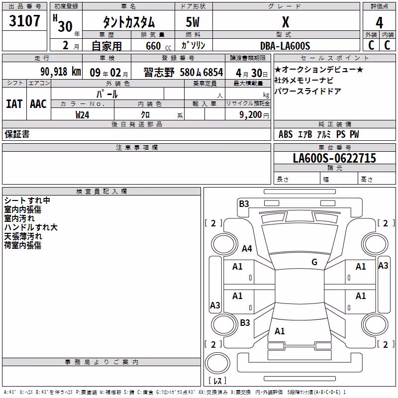 DAIHATSU TANTO