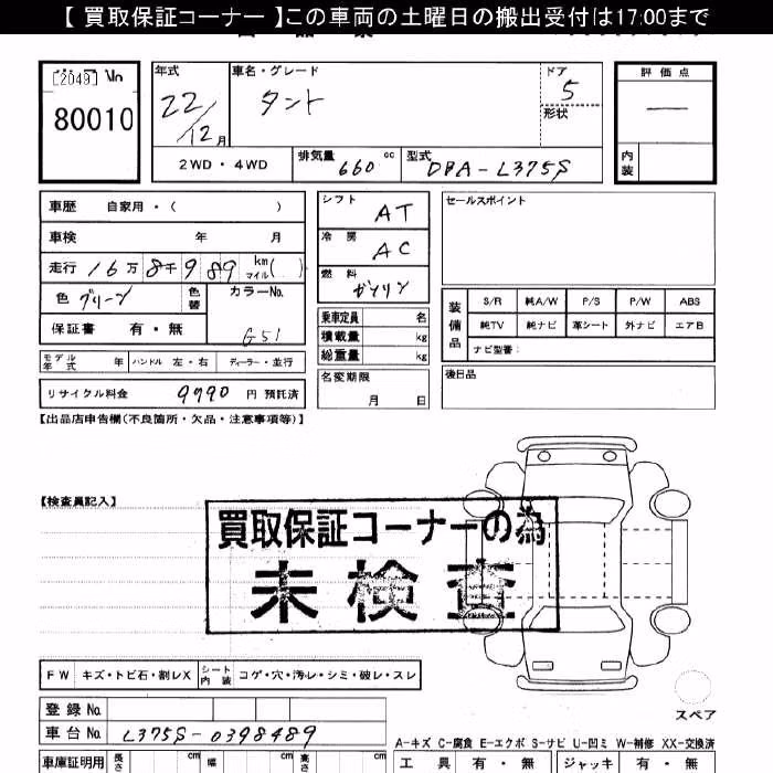 DAIHATSU TANTO