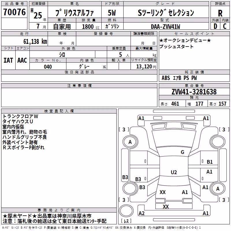 TOYOTA PRIUS ALPHA