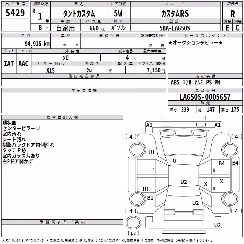 DAIHATSU TANTO