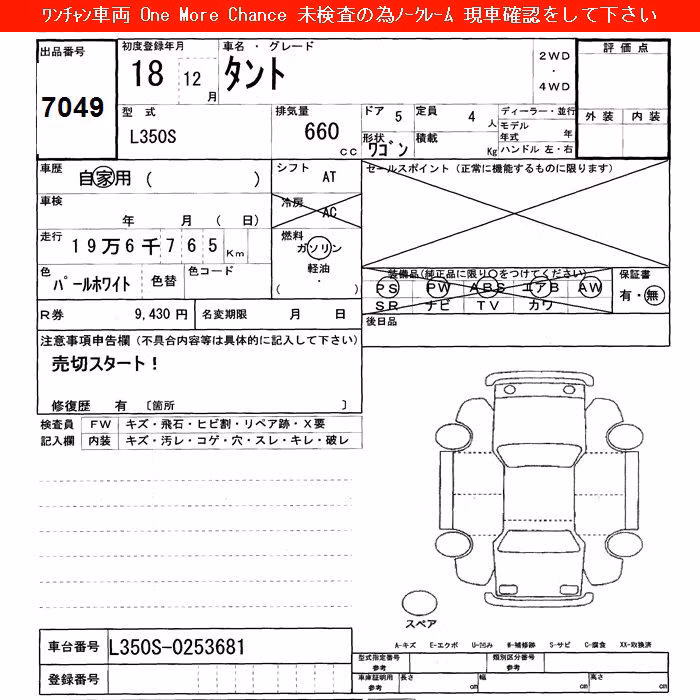 DAIHATSU TANTO