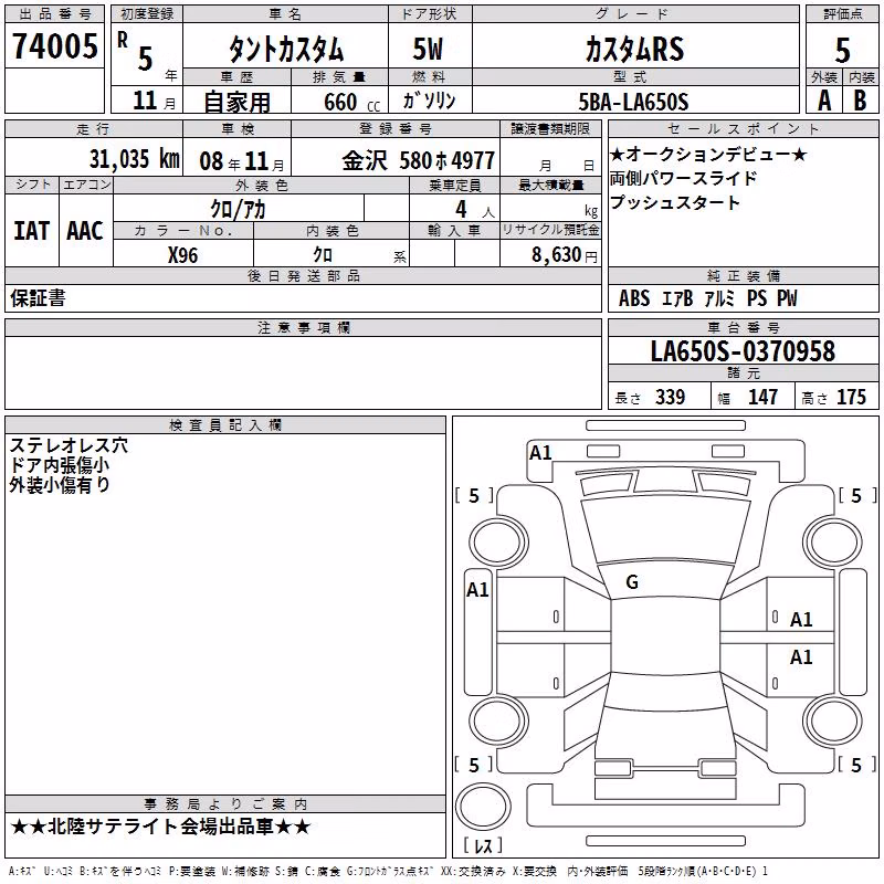 DAIHATSU TANTO