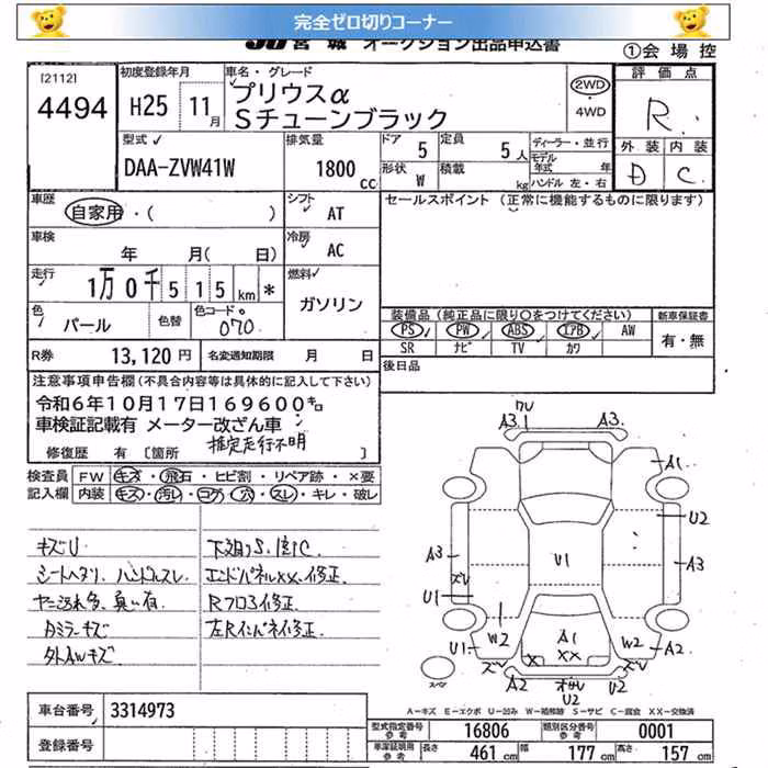 TOYOTA PRIUS ALPHA