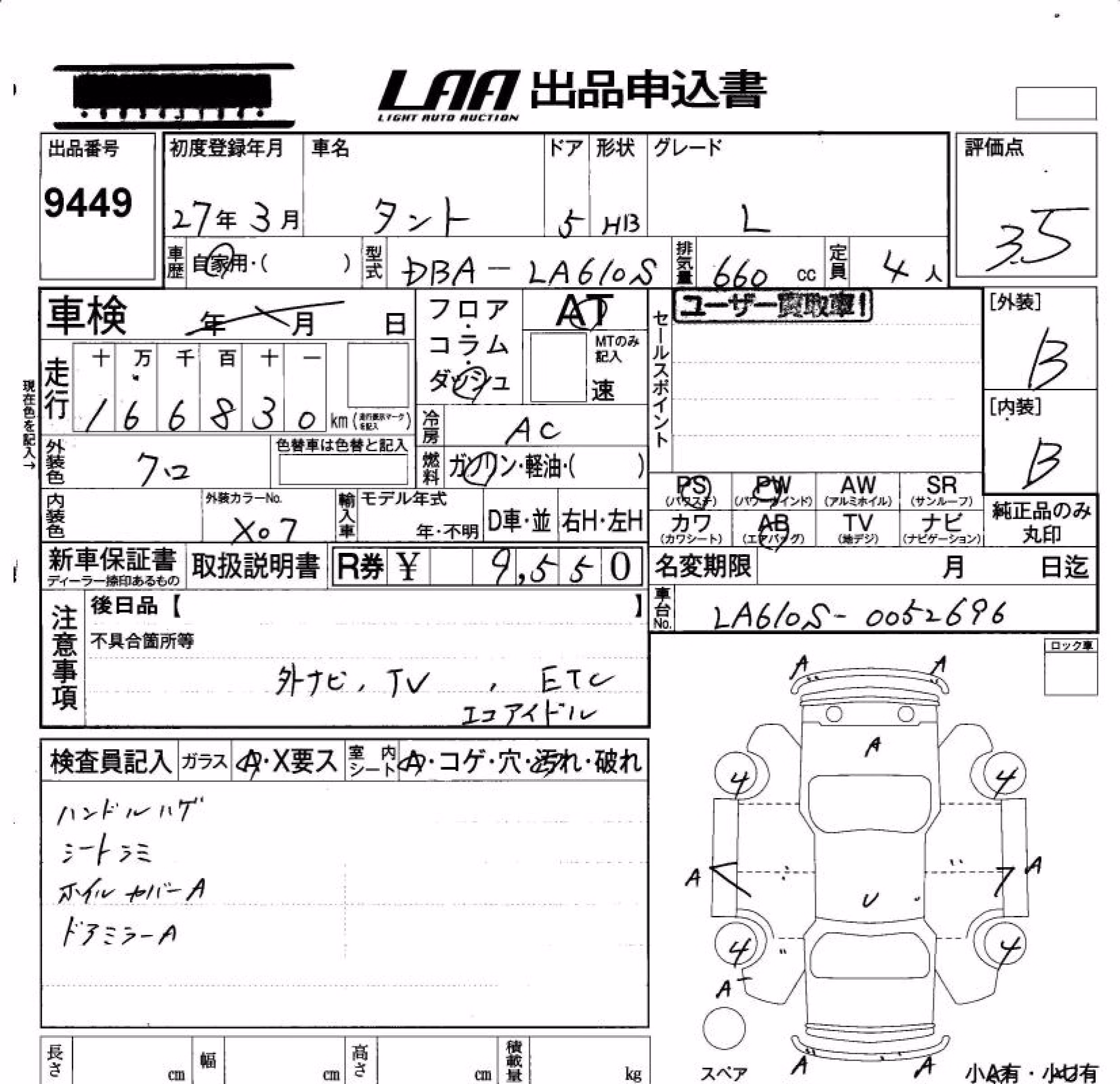 DAIHATSU TANTO