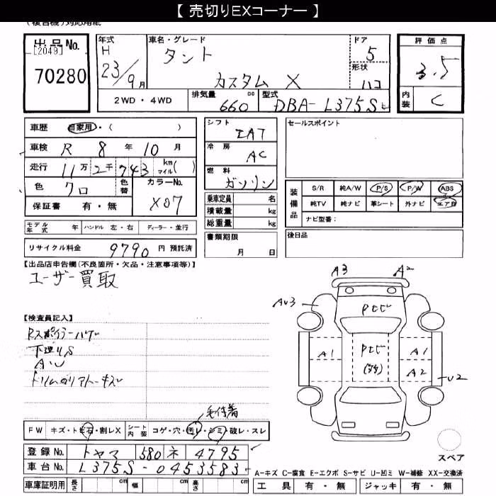 DAIHATSU TANTO
