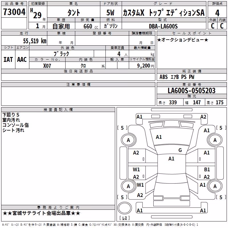 DAIHATSU TANTO