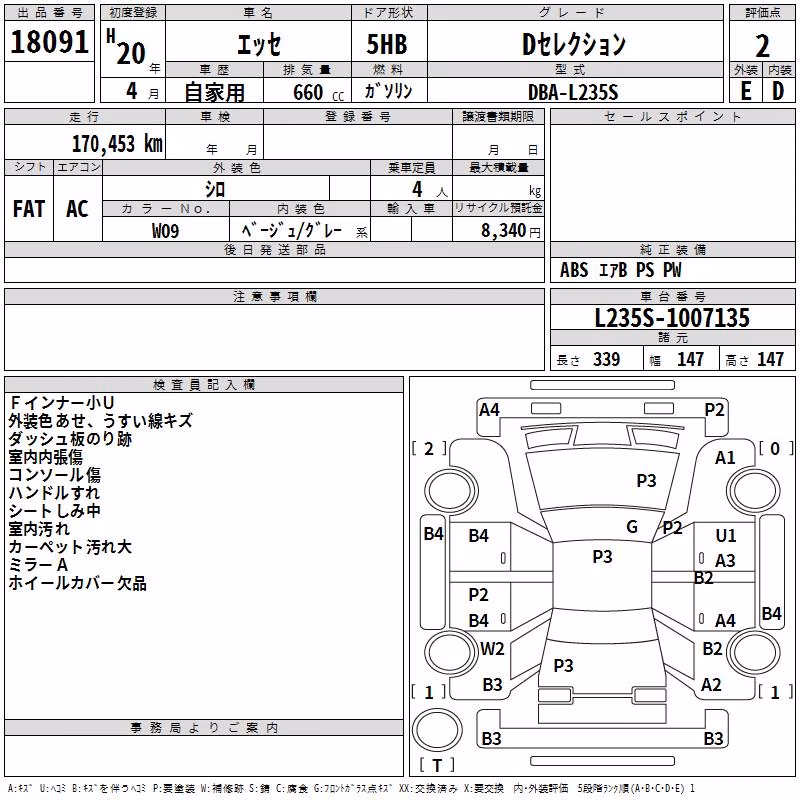 DAIHATSU ESSE