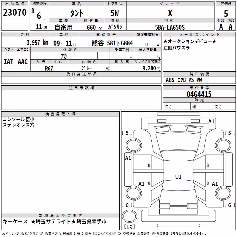 DAIHATSU TANTO