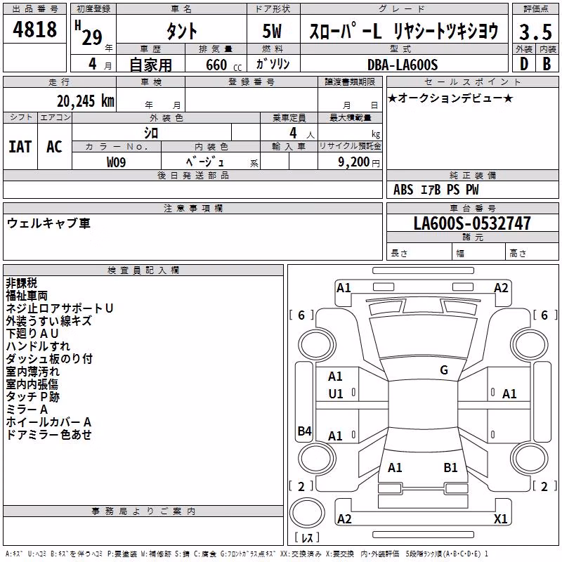 DAIHATSU TANTO