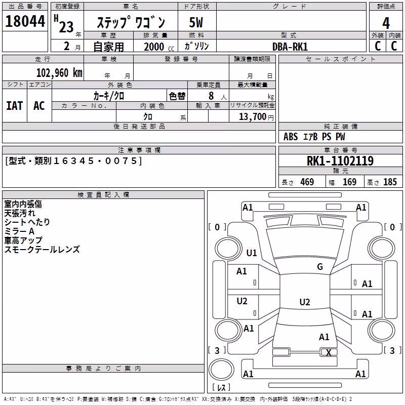 HONDA STEPWGN