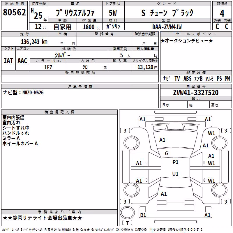 TOYOTA PRIUS ALPHA