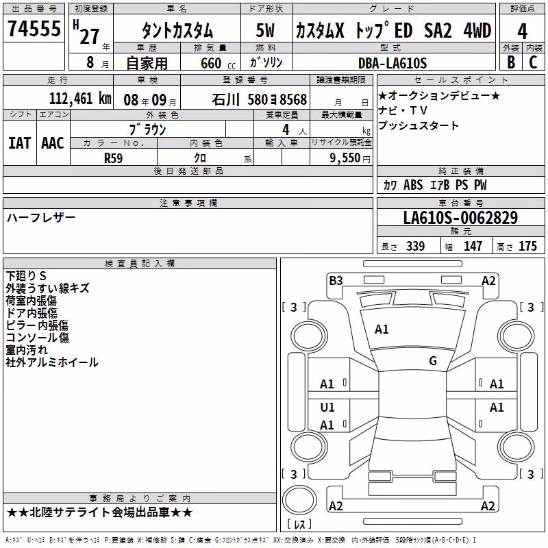 DAIHATSU TANTO