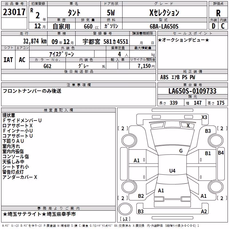 DAIHATSU TANTO