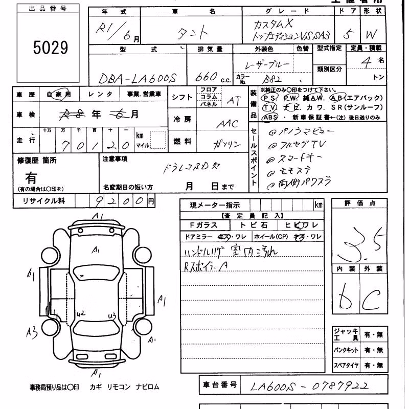 DAIHATSU TANTO