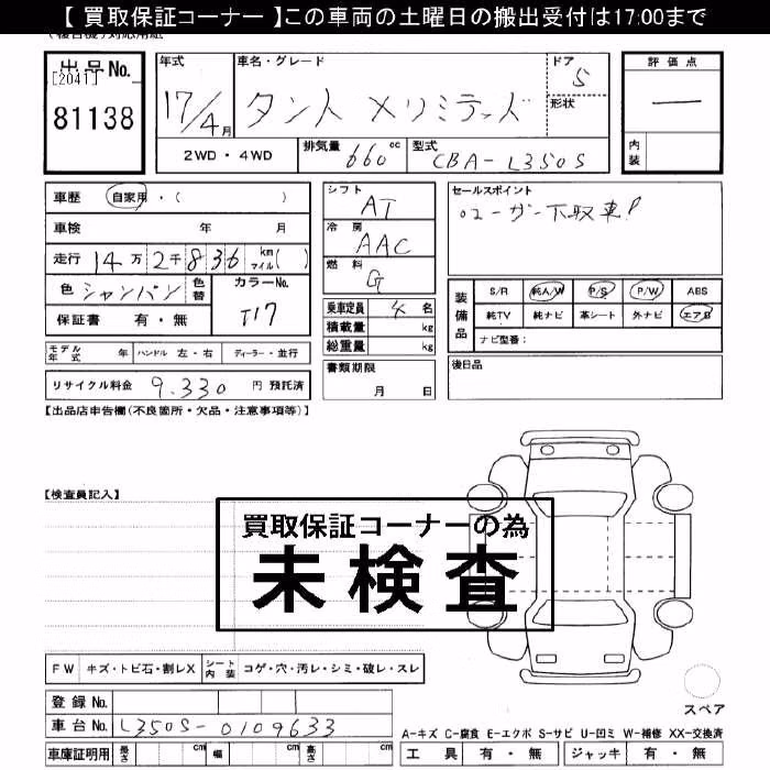 DAIHATSU TANTO