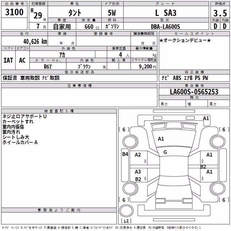 DAIHATSU TANTO