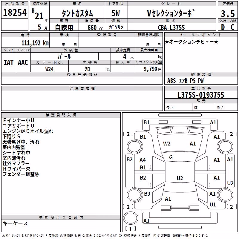 DAIHATSU TANTO
