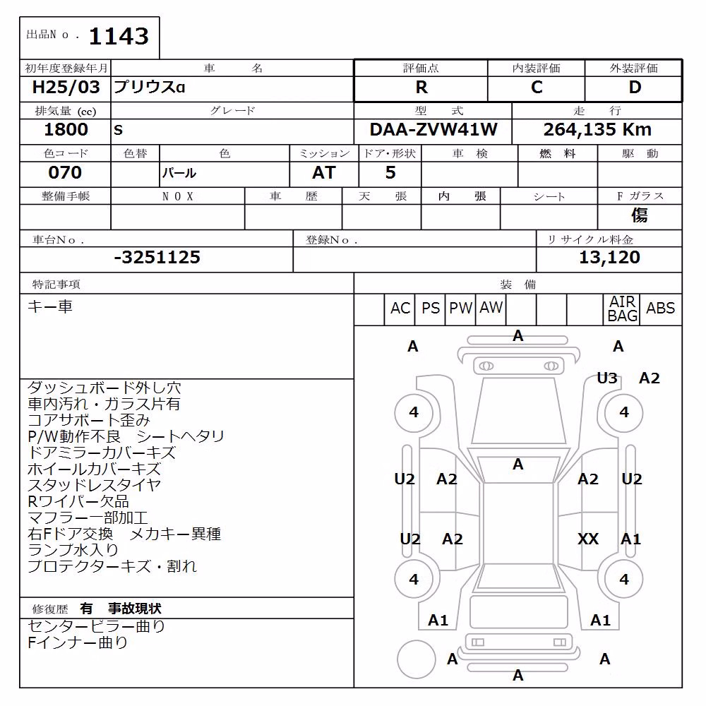 TOYOTA PRIUS ALPHA