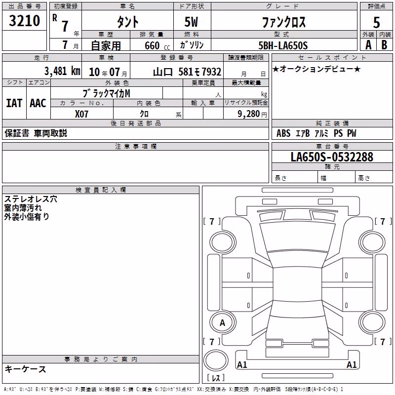 DAIHATSU TANTO