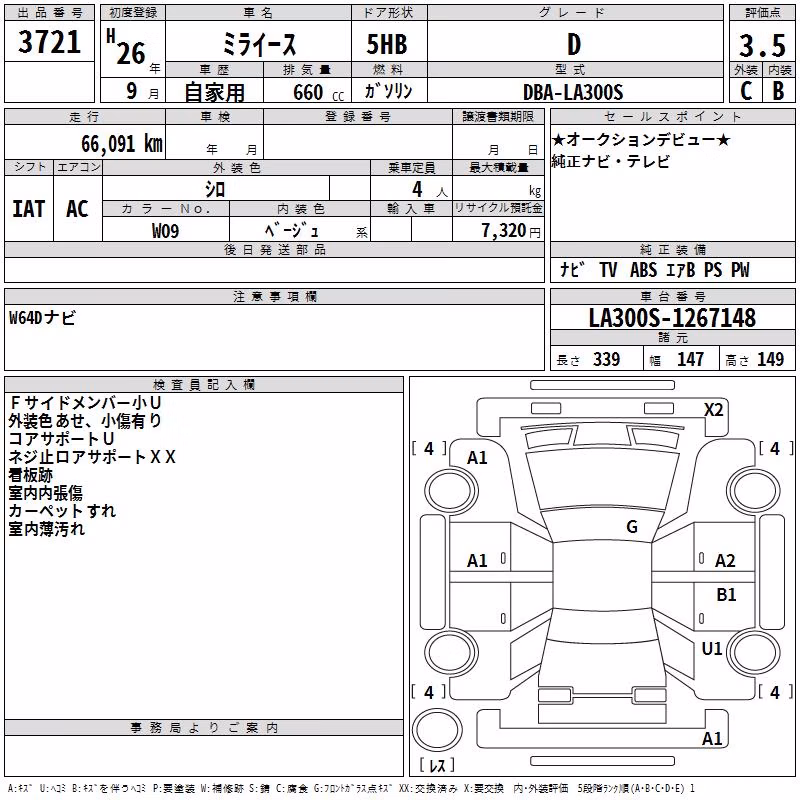 DAIHATSU MIRA E:S