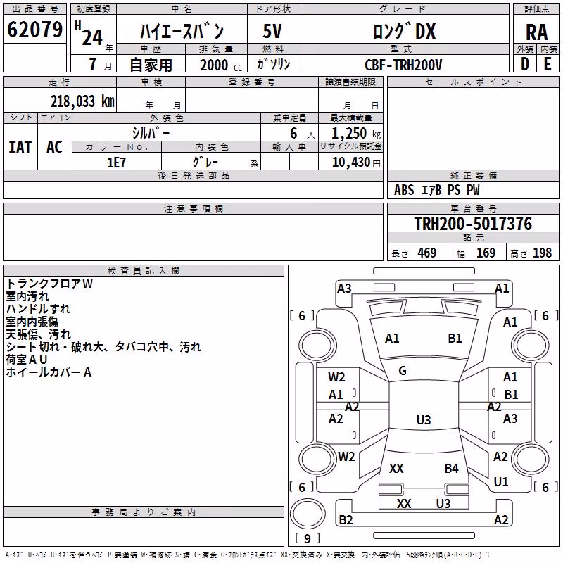 TOYOTA REGIUS ACE