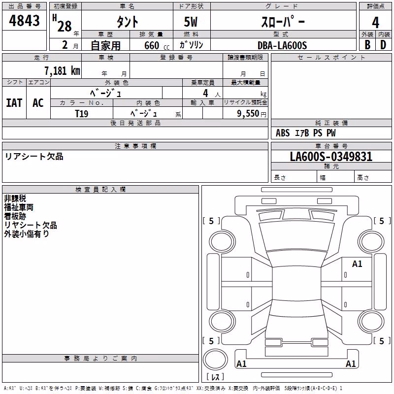 DAIHATSU TANTO