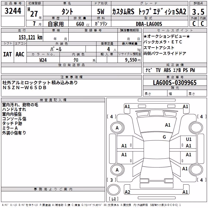 DAIHATSU TANTO