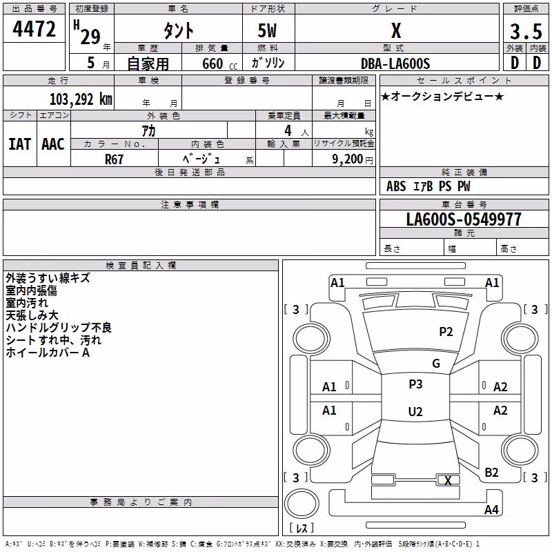 DAIHATSU TANTO