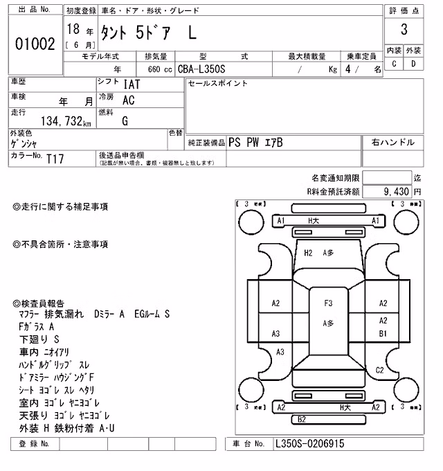 DAIHATSU TANTO