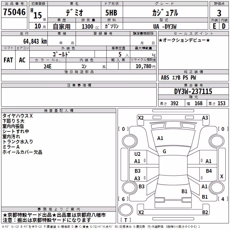 MAZDA DEMIO
