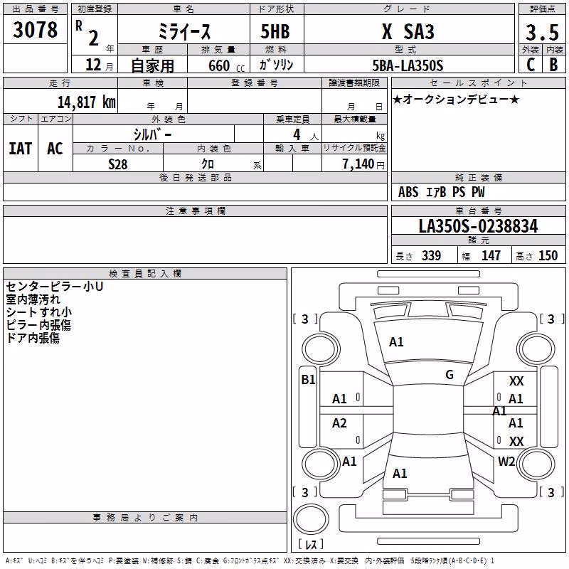 DAIHATSU MIRA E:S
