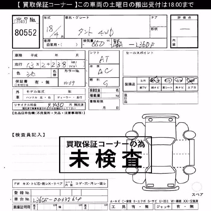 DAIHATSU TANTO