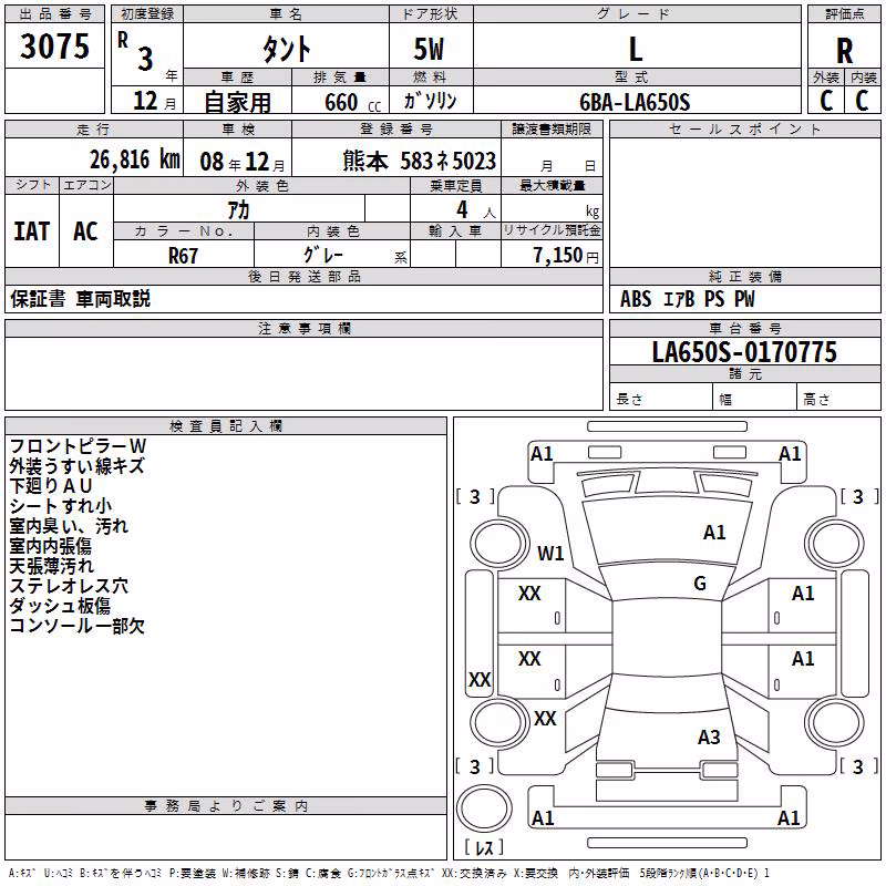 DAIHATSU TANTO