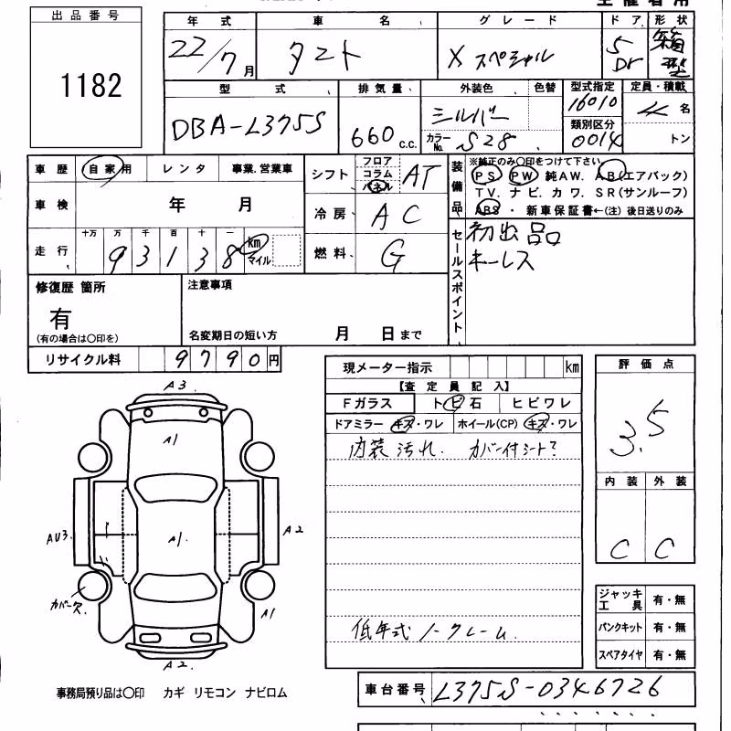 DAIHATSU TANTO