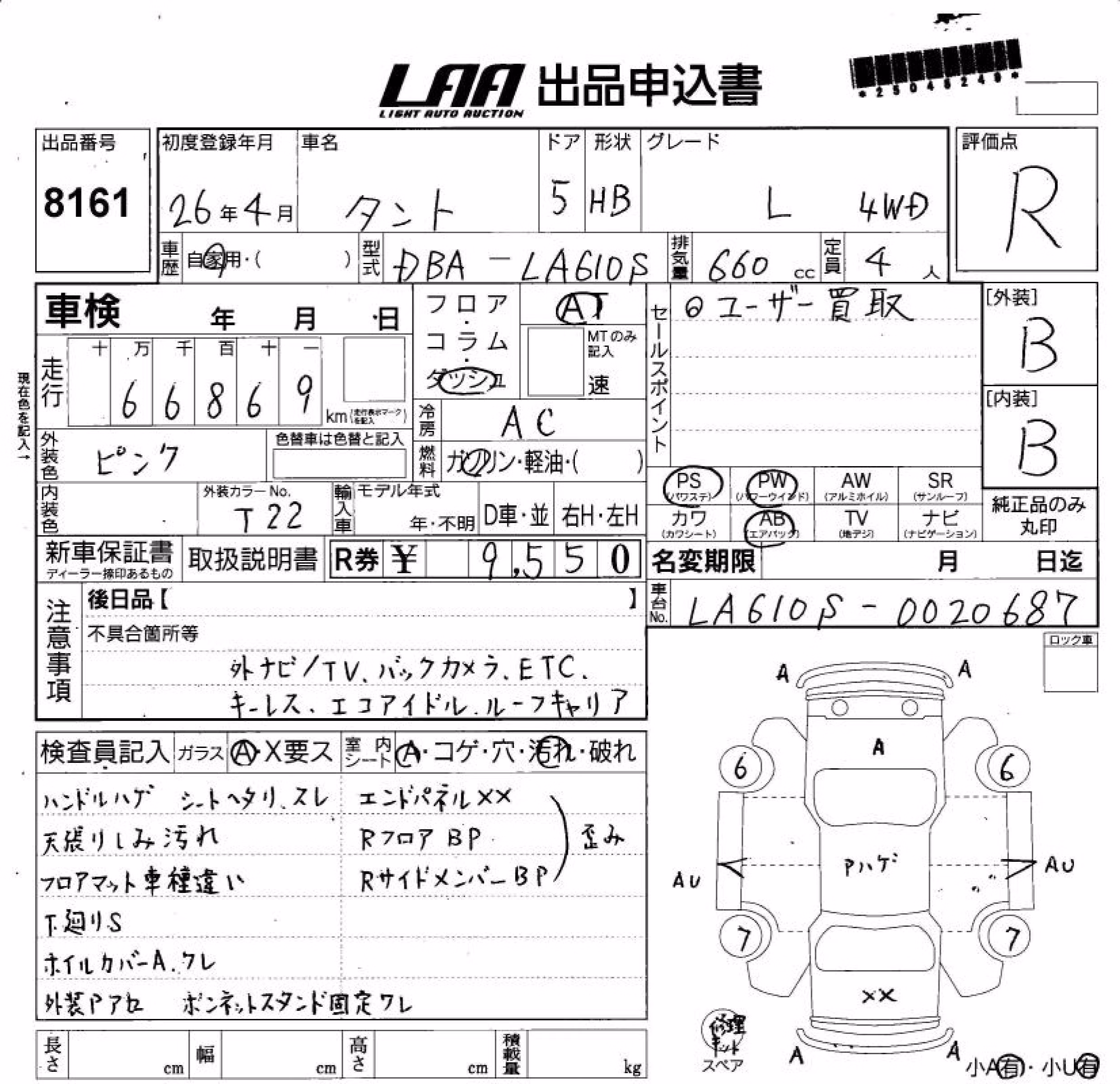 DAIHATSU TANTO