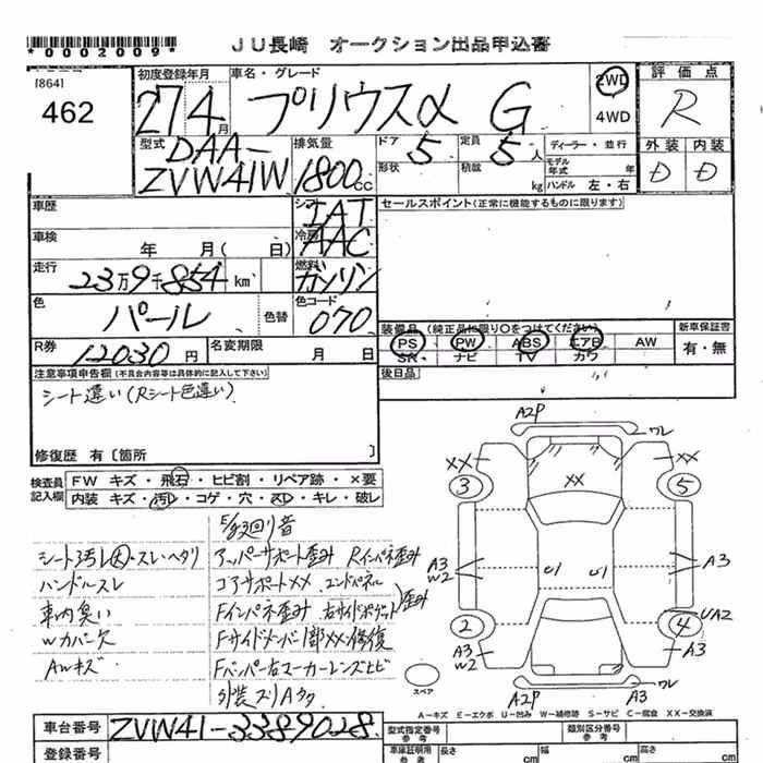 TOYOTA PRIUS ALPHA