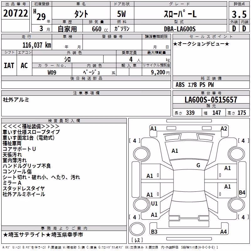 DAIHATSU TANTO