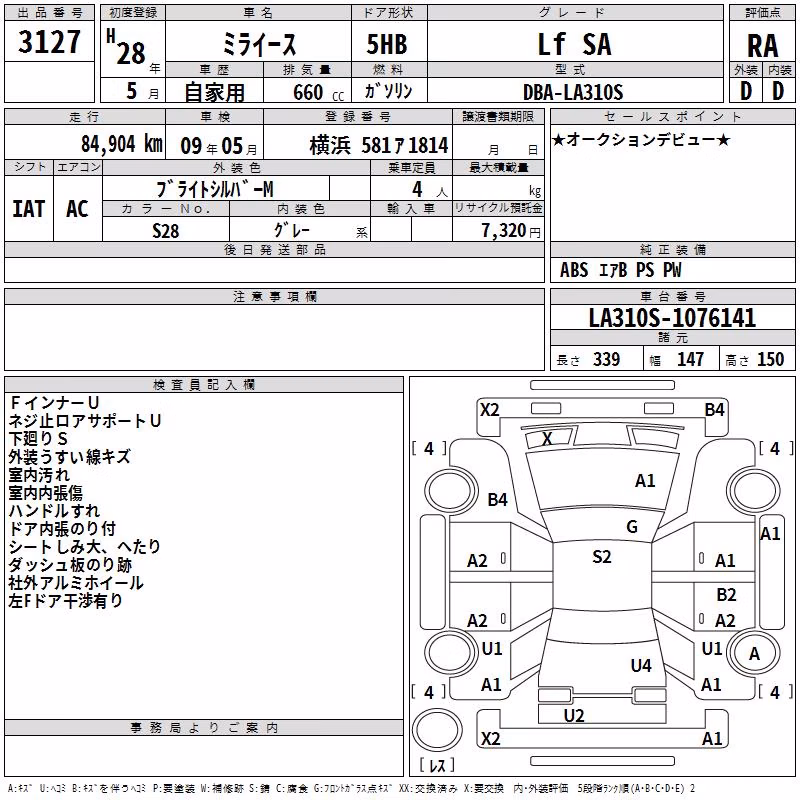 DAIHATSU MIRA E:S