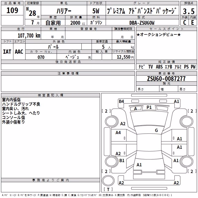TOYOTA HARRIER