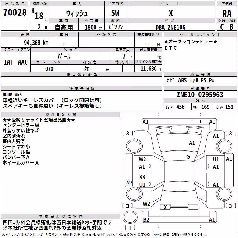 TOYOTA WISH